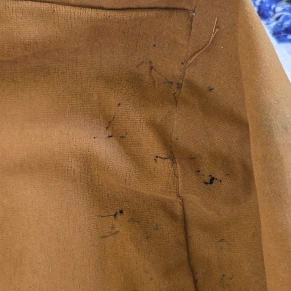 Patricia Nash Brown Tote or Bucket Bag, Adjustable Straps, Travel Theme, Leather - Picture 10 of 13